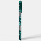Elegant Arabesque Islamic Vine Pattern Case-Mate iPhoneケース (裏面 / 右)