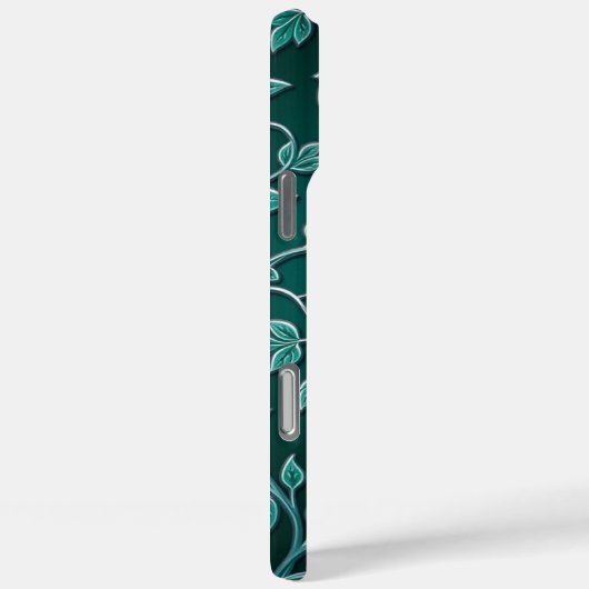 Elegant Arabesque Islamic Vine Pattern Case-Mate iPhoneケース (裏面 / 右)