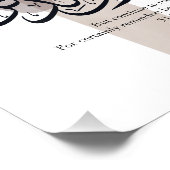 Elegant Arabic Calligraphy Wall Art – Reminders フォトプリント (角)