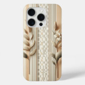 Elegant Architectural Botanical Phone Case - Beige Case-Mate iPhoneケース (裏面)