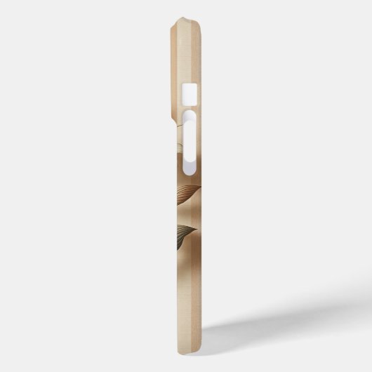 Elegant Architectural Botanical Phone Case - Beige Case-Mate iPhoneケース (裏面 / 左)