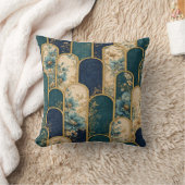 Elegant Art Deco Decorative Cushion クッション (ブランケット)