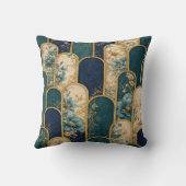 Elegant Art Deco Decorative Cushion クッション (裏面)