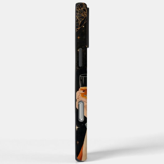 Elegant Art Deco Flapper Girl Case-Mate iPhoneケース (裏面 / 右)