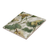 Elegant Art Nouveau Calle Lilies Tiles For Kitchen タイル (側面)