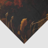 Elegant Art Nouveau Victorian Goddess Floral 薄葉紙 (詳細)