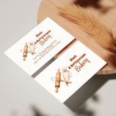Elegant Artisan Bakery Branding 名刺