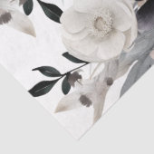 Elegant Asian Girl Raven Butterfly Decoupage 薄葉紙 (詳細)