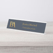 Elegant Attorney Desk Name Plate デスクネームプレート (正面)