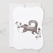 elegant autumn fox シーズンカード (正面)