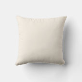 Elegant Autumn Pumpkin Bouquet Throw Pillow クッション (裏面)