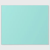 Elegant Baby & Co Teal Baby Shower ラッピングペーパー (フラット)