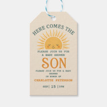 Elegant Baby Shower Invitation with Family Name 