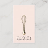 Elegant Baker Bakers Whisk  名刺 (正面)