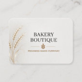 Elegant Bakery Business Card Template | 編集可能 名刺 (正面)