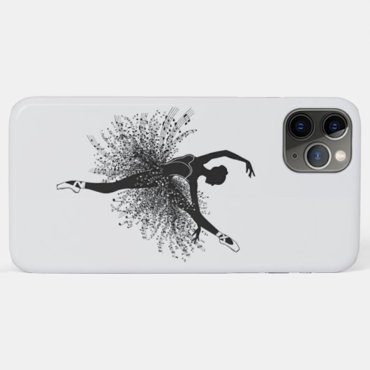 Elegant Ballerina iPhone Case – Ballet Dancer Gift Case-Mate iPhoneケース (裏面(横))
