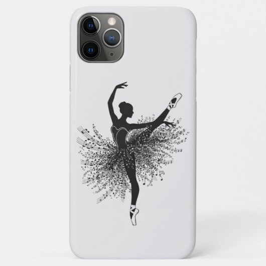 Elegant Ballerina iPhone Case – Ballet Dancer Gift Case-Mate iPhoneケース (裏面)