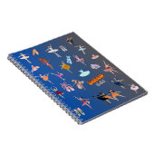 Elegant Ballet Dancers ノートブック (右側)