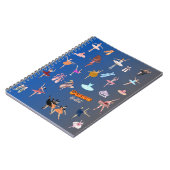 Elegant Ballet Dancers ノートブック (左側)