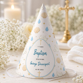 Elegant Baptism | Religious Kids Christening Party パーティーハット