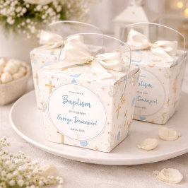 Elegant Baptism | Religious Kids Christening Party フェイバーボックス