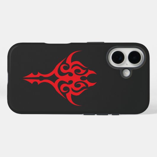 Elegant Baroque Style Ornamental Frame Design Case-Mate iPhoneケース (裏面 (横))