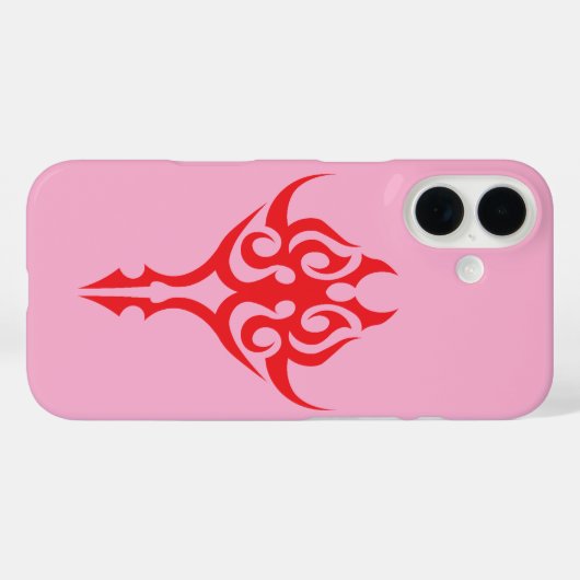 Elegant Baroque Style Ornamental Frame Design Case-Mate iPhoneケース (裏面 (横))