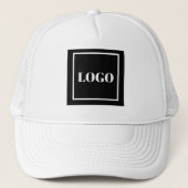 Elegant baseball cap with Logo キャップ (正面)