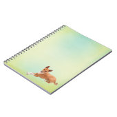 Elegant Basenji Dog Notebook ノートブック (左側)