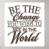 Elegant Be the Change ポスター (正面)