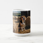 Elegant Beagle Coffee Mug コーヒーマグカップ (中央)
