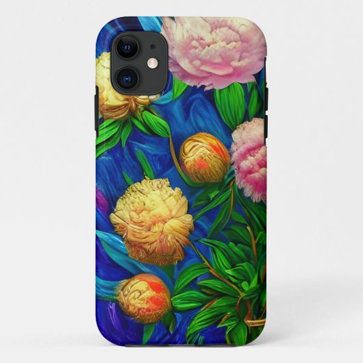 Elegant Beautiful Peony Collection Case-Mate iPhoneケース (裏面)