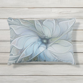 Elegant Beauty Modern Abstract Fractal Art Flower アウトドアクッション