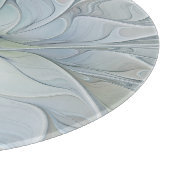 Elegant Beauty Modern Abstract Fractal Art Flower カッティングボード (角)