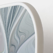 Elegant Beauty Modern Abstract Fractal Art Flower ピックルボールラケット (左詳細)