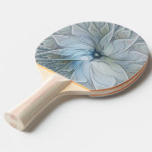 Elegant Beauty Modern Abstract Fractal Art Flower 卓球ラケット (正面アングル)