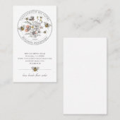 Elegant Beekeeper Apiary  名刺 (正面/裏面)