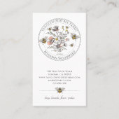 Elegant Beekeeper Apiary  名刺 (正面)