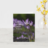 Elegant Beginnings カード (黄色い花)