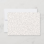 Elegant Beige Minimalist RSVP (裏面)