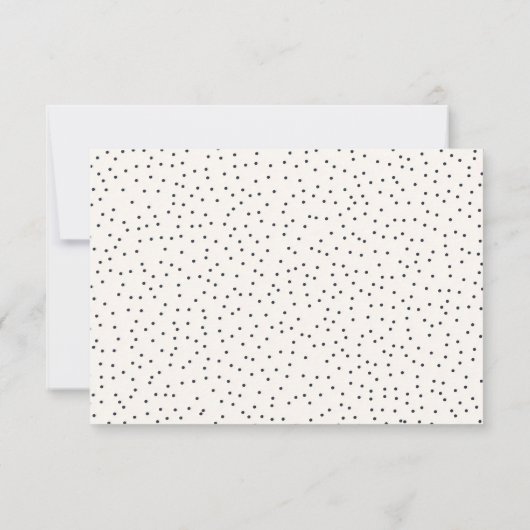 Elegant Beige Minimalist RSVP (裏面)