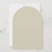 Elegant Beige Nautical Ship Wheel 招待状 (裏面)