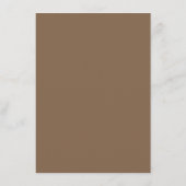 Elegant Beige Watercolor Clouds エンクロージャーカード (裏面)