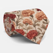 Elegant Best Gifts For Men Carnation ネクタイ (ロール)