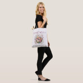 Elegant Best Mom Ever Floral Tote Bag トートバッグ (モデル)