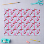 Elegant birds Pattern Tissue Paper 薄葉紙 (クラフト)