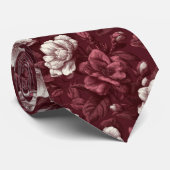 Elegant Birthday Gifts For Him Gardenias Flower ネクタイ (ロール)