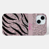 Elegant Birthday Phone Case – Chic Girly Personali Case-Mate iPhoneケース (裏面 (横))