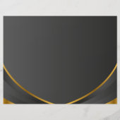 Elegant Black and Gold Certificate of Completion P (裏面)