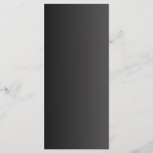 Elegant Black and Gold Wedding Menu メニュー (裏面)